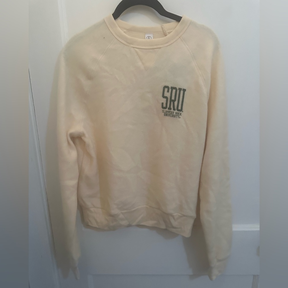 NWT fleece Slippery Rock University pullover
